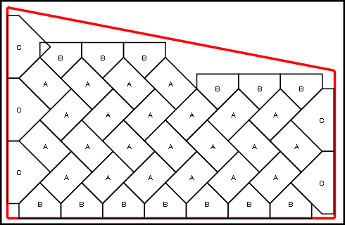 積みブロック割付図作成